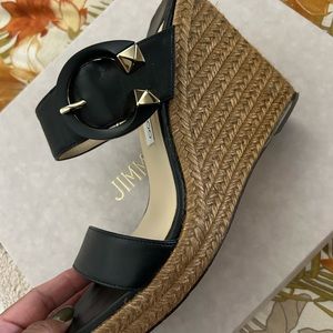 Jimmy Choo Wedges size 39 Black